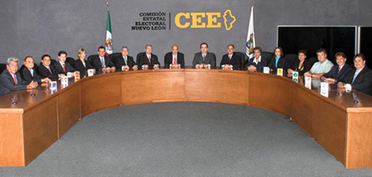Comisionados Ciudadanos, Coordinador Tcnico y Representantes de los Partidos Polticos ante la CEE.