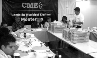 Comusin Municipal Electoral Monterrey